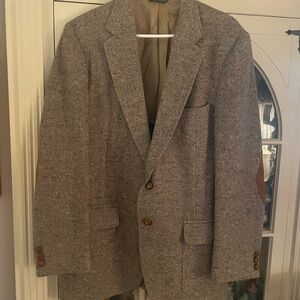 Vintage Men's Tweed Sport Coat in Brown NWOT 40R